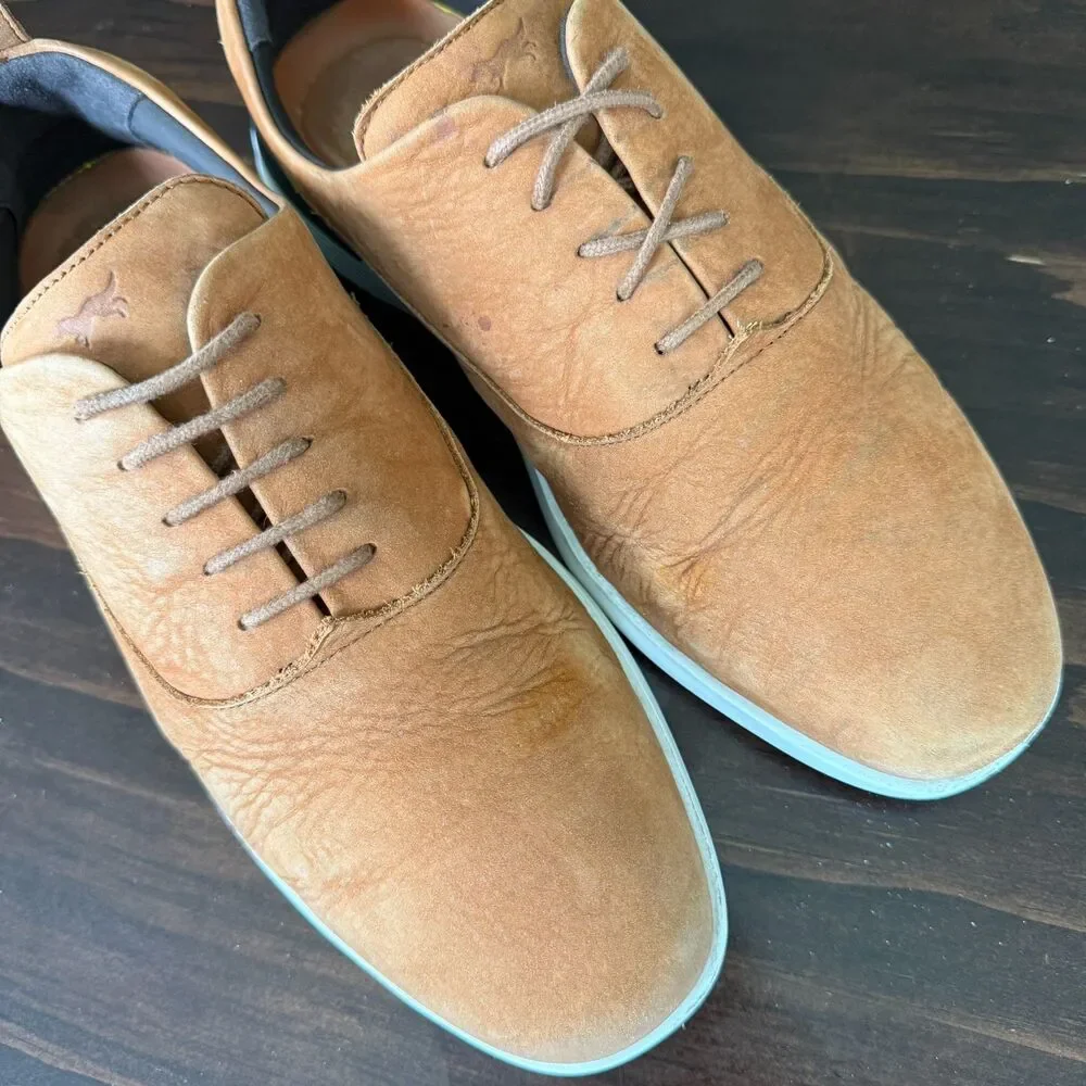 Wolf and Shepherd Crossover Longwing Men's Size 10.5 Brown Oxford Shoes
